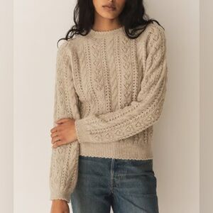 DOEN Langley Sweater in Earl Grey